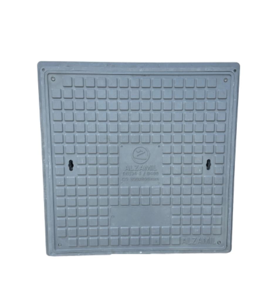 Al Zamil Heavy-Duty Square Manhole Cover 40T 800×800mm
