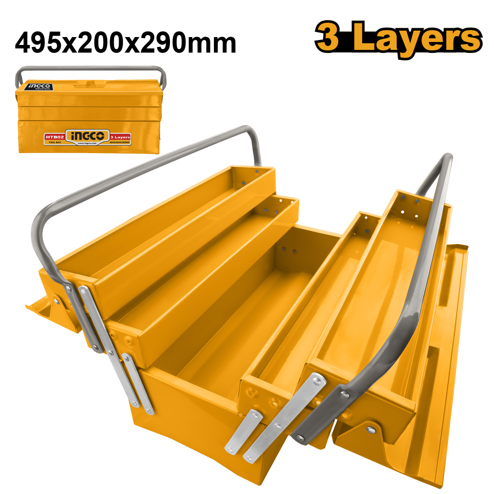 INGCO 3-Drawer Metal Tool Chest