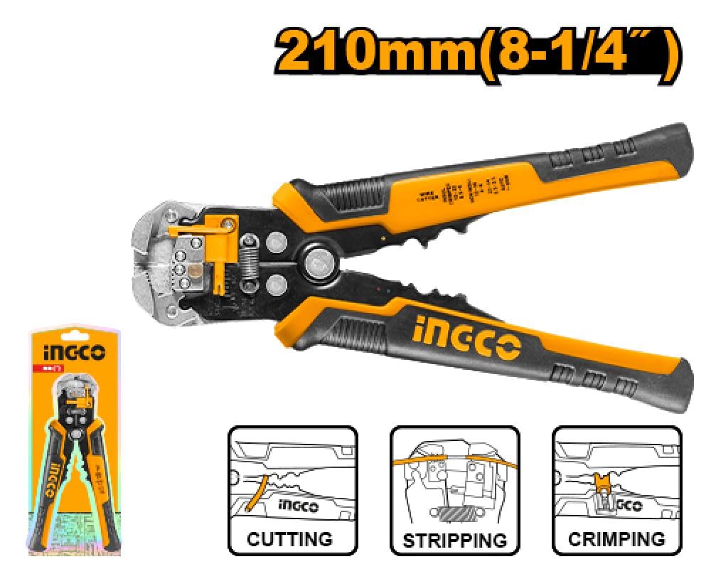 INGCO Automatic Wire Stripper 8.25"