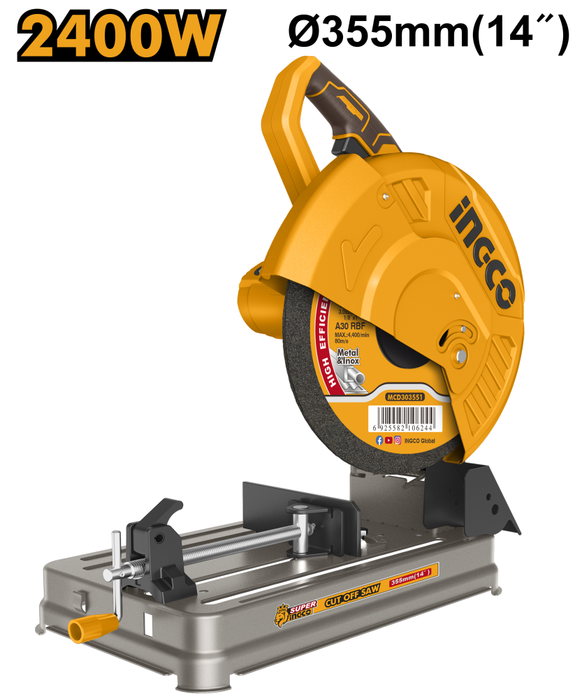 INGCO Metal Cut-Off Saw 14" 2400W