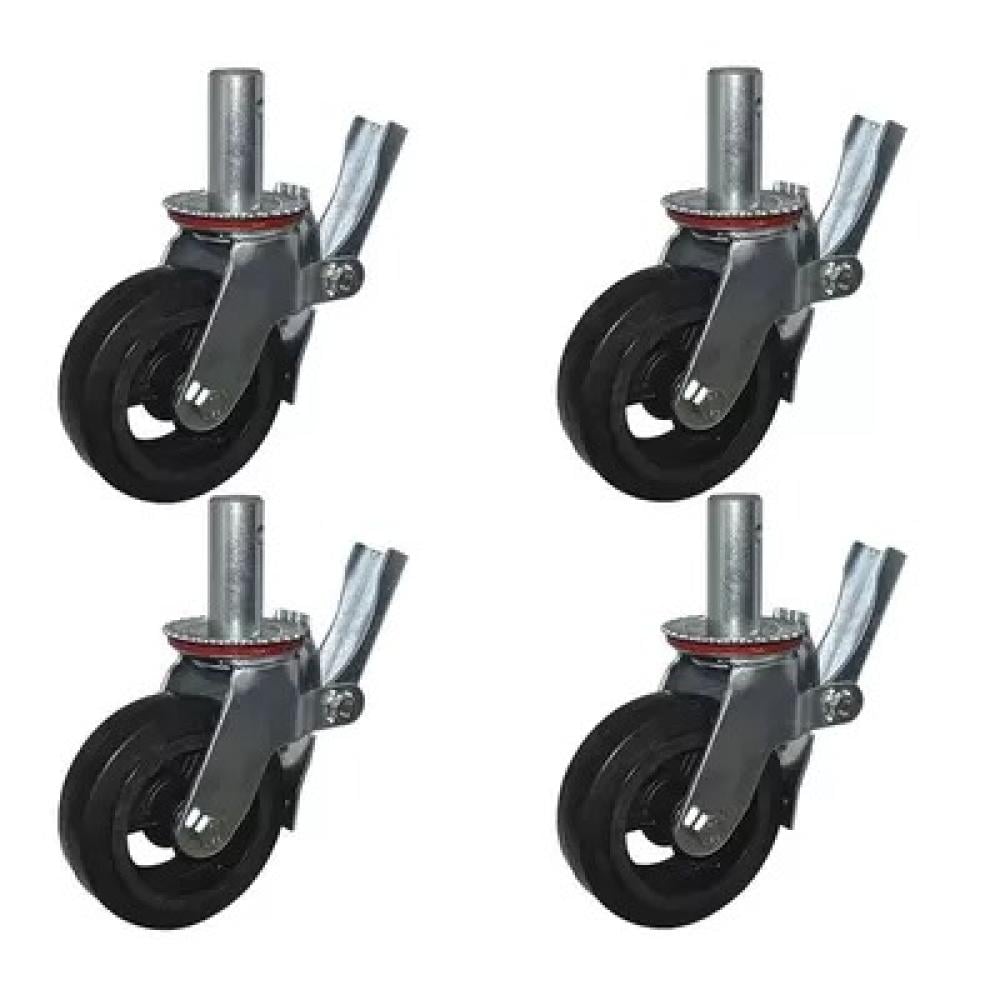 Scaffolding Wheel Castor Set – 4 Pieces