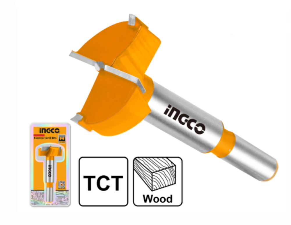 INGCO Forstner Drill Bit Set – Multiple Sizes
