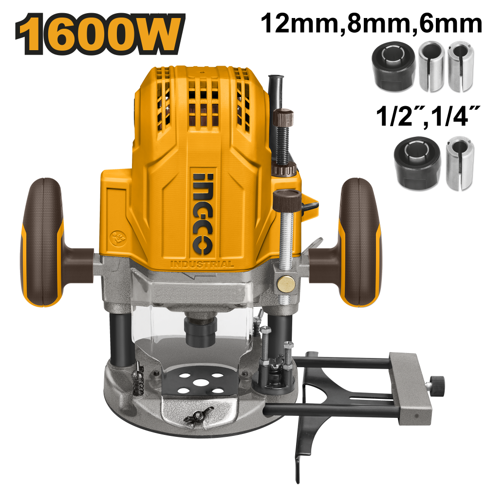 INGCO Router 1600W – 6/8/12mm
