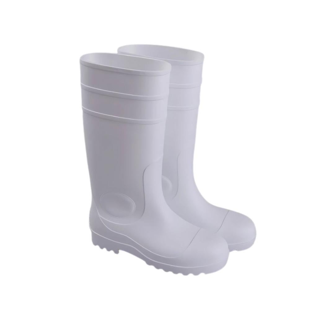 Hardman White Rubber Safety Boots – Multiple Sizes