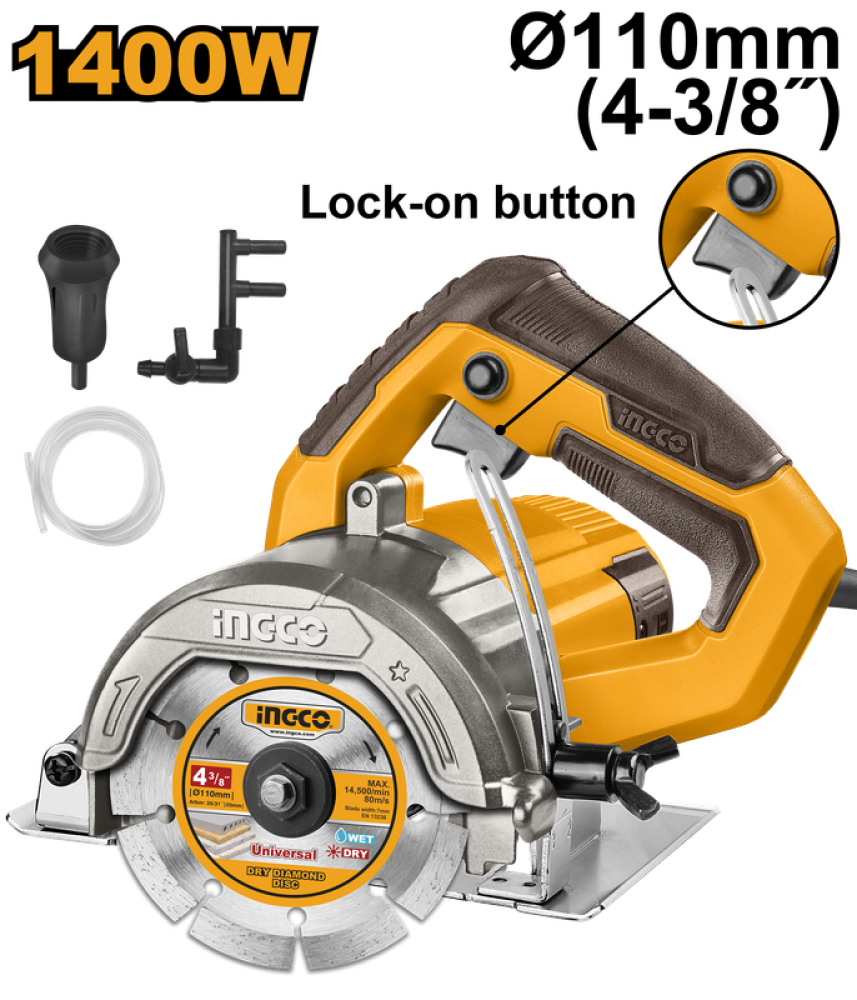 INGCO Marble Saw 1400W 110mm