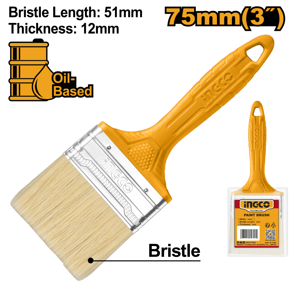 INGCO Paint Brush 3" Wide