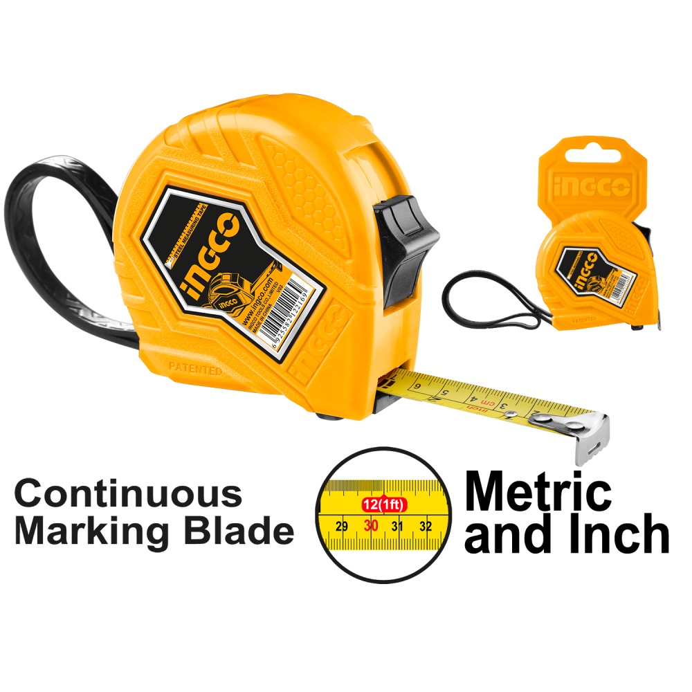 INGCO Measuring Tape 3m × 16mm