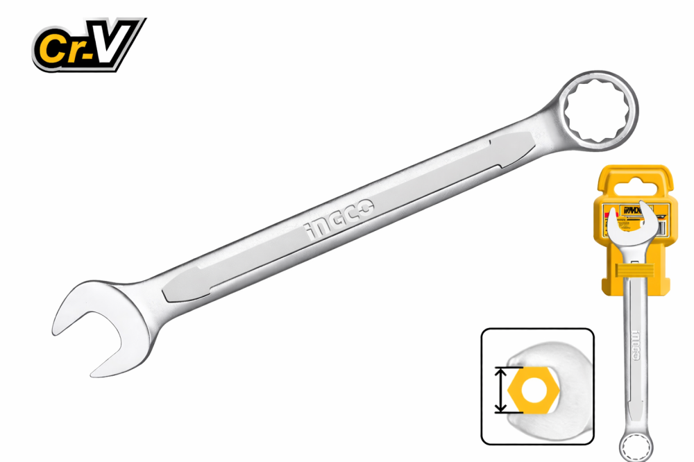 INGCO Combination Spanner – Multiple Sizes