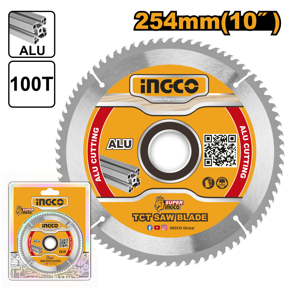 INGCO Aluminium Circular Blade 10" 254mm