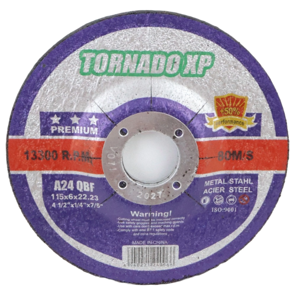 TORNADO XP Metal Grinding Disc 115×5mm