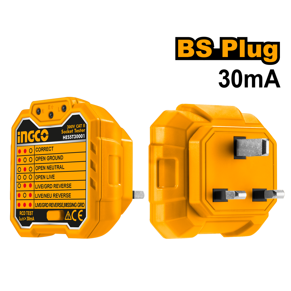 INGCO 7-in-1 Socket Outlet Tester