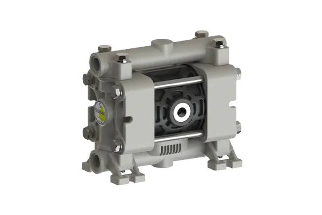 Fluimac 1/4" Air-operated Double Diaphragm pump 8 L/min - PP casing